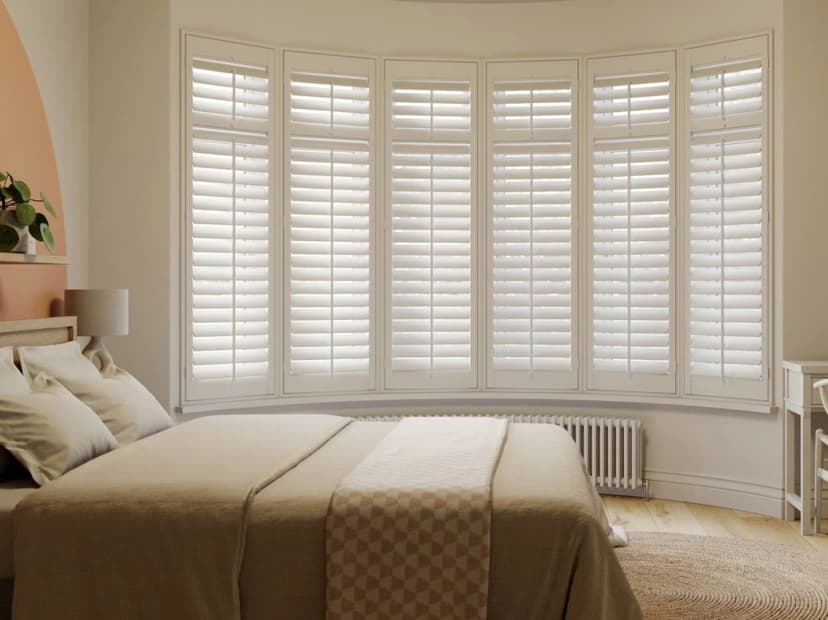 Browns Blinds — plantation shutters bedroom preview