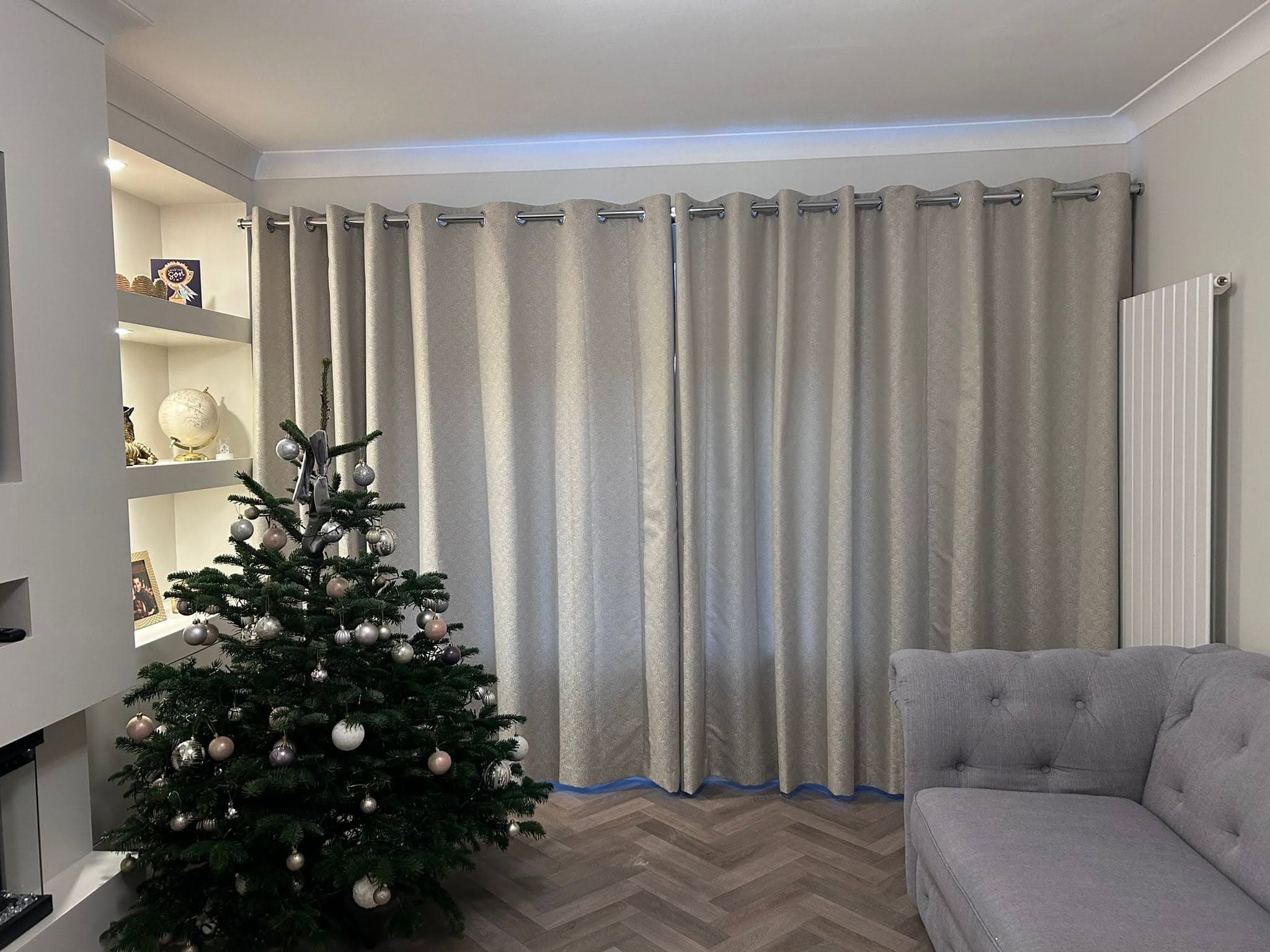 Eyelet Curtains — Beverley